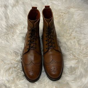 Allen Edmonds Dalton Walnut dress boots